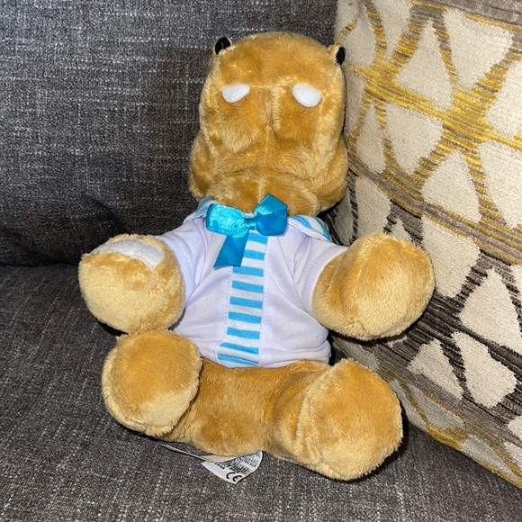 WEBKINZ Ganz MUD HIPPO HM384 NO Hang, No Code PLUSH STUFFED ANIMAL w/Shirt - Picture 4 of 11